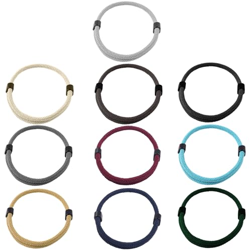 Mejora tu estilo en el agua: Las mejores pulseras para surfistas de 2023 10 pulseras de surfistas, pulseras de cuerda náuticas, pulseras de surf hechas a mano, pulseras de cuerda náuticas para hombres y mujeres, pulseras trenzadas ajustables para hombres y mujeres, 15–25