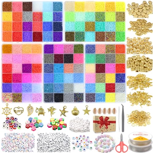 Comprar Pulseras de Mostacillas: Significado, Historia y Diseños Únicos 60693 Pieza Cuentas para Pulseras, 120 Colores Cuentas Pulseras 2mm Cuentas para Hacer Pulseras, Abalorios para Hacer Pulseras con 300pcs Abalorios Letras, Bolitas para Hacer Pulseras DIY Manualidades