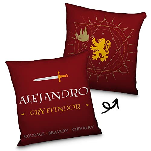 Accesorios Geek: Las Mejores Pulseras para Frikis y Amantes de la Tecnología LolaPix Cojín Gryffindor. Regalos Frikis Personalizados. Cojín Personalizado. Impresión 100% por Las Dos Caras. Relleno Incluido. Varios diseños y tamaños. Gryffindor