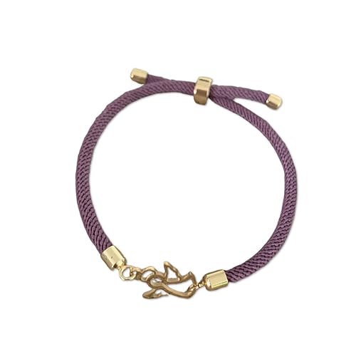 Pulseras de Confirmación: Guía para Elegir la Mejor para tu Fiesta Pulsera Angel de la Guarda con correa de naylon color rosa empolvado. Pulsera ajustable. Niña y mujer.Ideal regalo Profesoras, Confirmación, Primera Comunión, Día de la Madre, Confirmación..