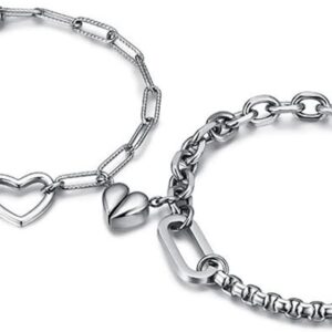 Conjunto de 2 Pulseras Magnéticas Ajustables