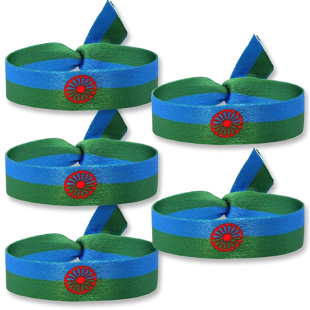 Pack de 4 Pulseras Bandera Gitana Pack de 4 Pulseras Bandera Gitana