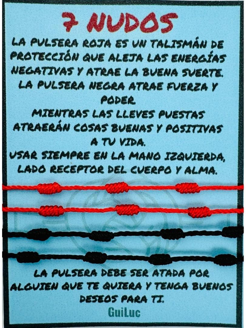 Pack X4 Pulseras Mal de Ojo Pack X4 Pulseras Mal de Ojo