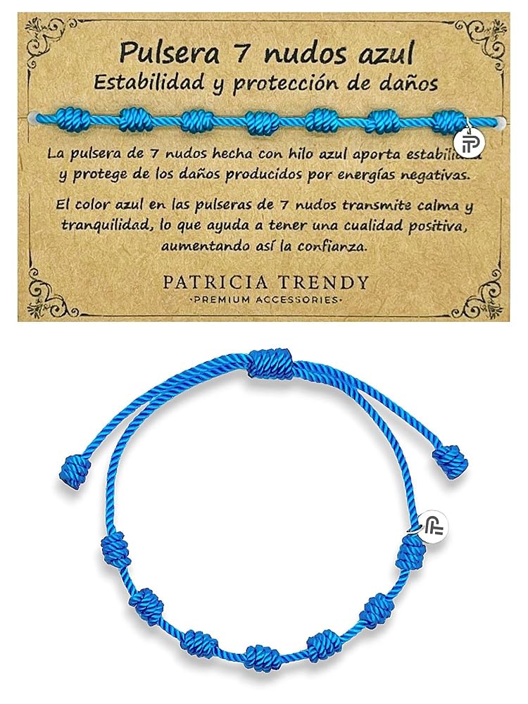 Pulsera 7 Nudos Roja - Amuleto Protección Pulsera 7 Nudos Roja - Amuleto Protección