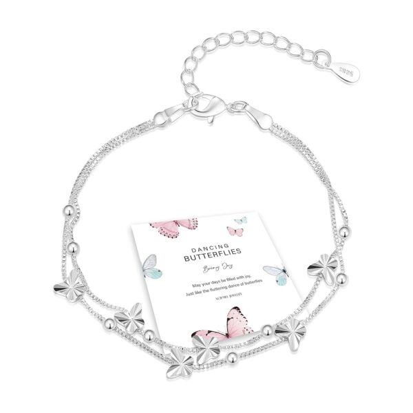 Pulsera 925 Plata y Oro Rosa con Perlas