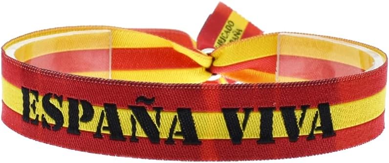 Pulsera Ajustable Bandera de España Pulsera Ajustable Bandera de España