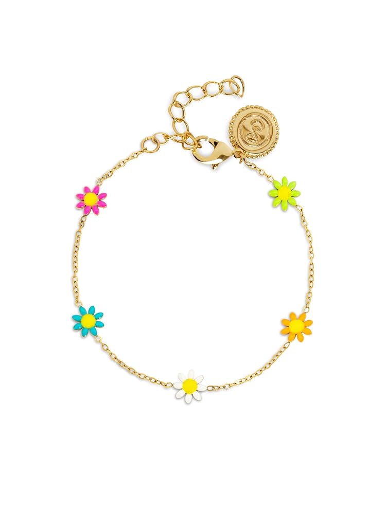 Pulsera Daisy May Acero Bañado en Oro Pulsera Daisy May Acero Bañado en Oro
