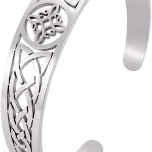 Pulsera de nudo de bruja ajustable