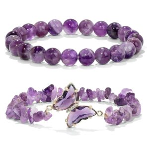 Pulsera de Piedra Natural Ajustable Unisex