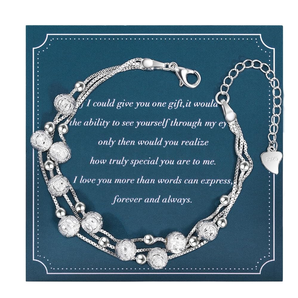 Pulsera De Plata 925 para Mujer Pulsera De Plata 925 para Mujer