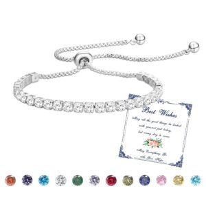 Pulsera Esmoly Mujer Piedras Naturales Ajustable