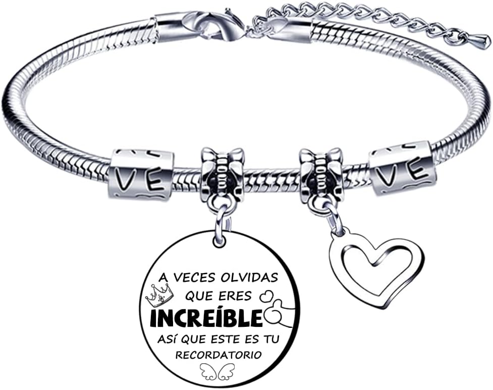 Pulsera Inspiradora Personalizada para Mujer Pulsera Inspiradora Personalizada para Mujer