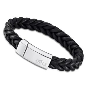 Pulsera Lotus Style Acero Inoxidable Hombre