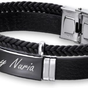 Pulsera personalizada de acero inoxidable