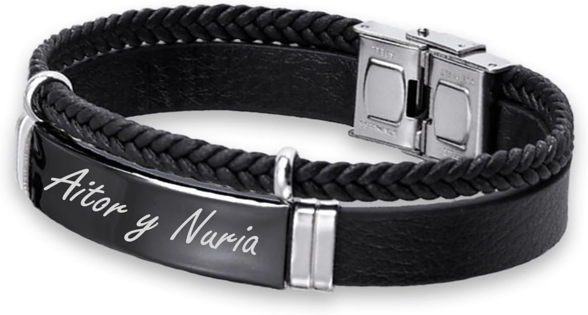 Pulsera personalizada de acero inoxidable Pulsera personalizada de acero inoxidable