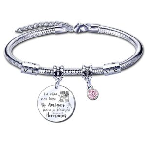 Pulsera Personalizada para Amigos y Compañeros