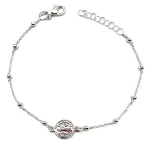 Pulsera San Benito de Plata