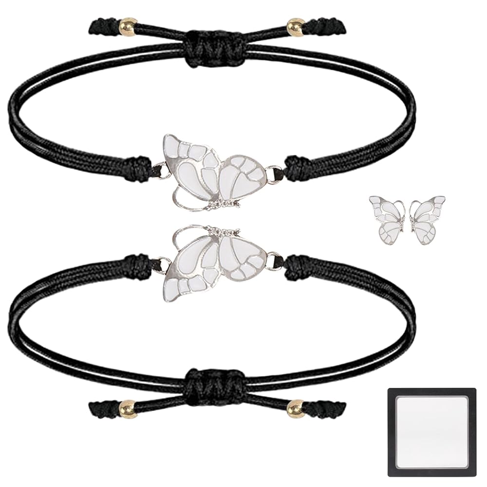 Pulseras de Amistad Mariposas Ajustables Pulseras de Amistad Mariposas Ajustables