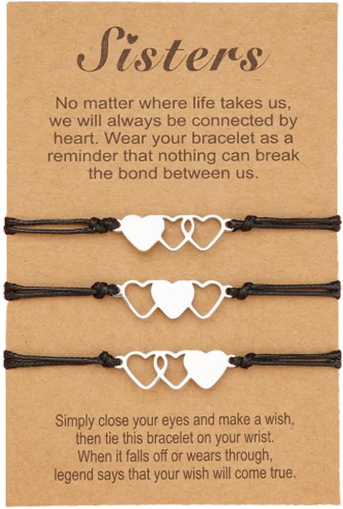 Pulseras de amistad y deseo (3 piezas) Pulseras de amistad y deseo (3 piezas)