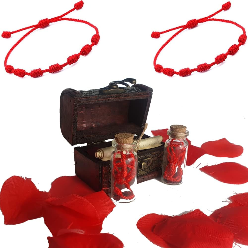 Pulseras de Hilo Rojo para Parejas Pulseras de Hilo Rojo para Parejas