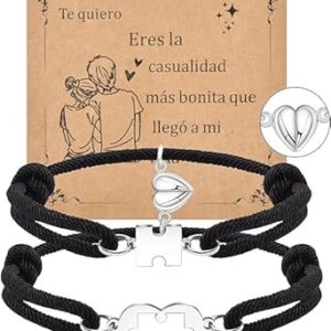 Pulseras Magnéticas para Parejas y Amigos