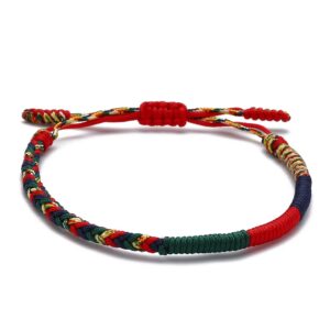 Pulseras tibetanas ajustables LUCKY BUDDHIST