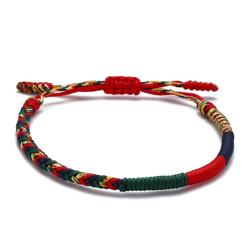 Pulseras tibetanas ajustables LUCKY BUDDHIST Pulseras tibetanas ajustables LUCKY BUDDHIST